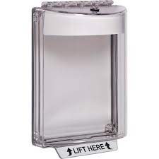 STI 13010NW Stopper Cover, Flush, Hood, No Horn, WHITE