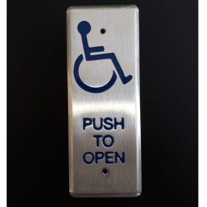 AHS PB300 Disability Push Button - Architrave