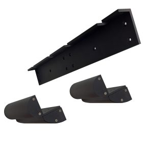 AHS COV L&Z-DBL-300 L&Z Bracket for MLD-300 Black