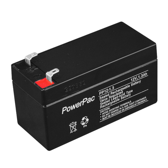 Powerpac PP12-1.3 12V 1.3a/h Battery