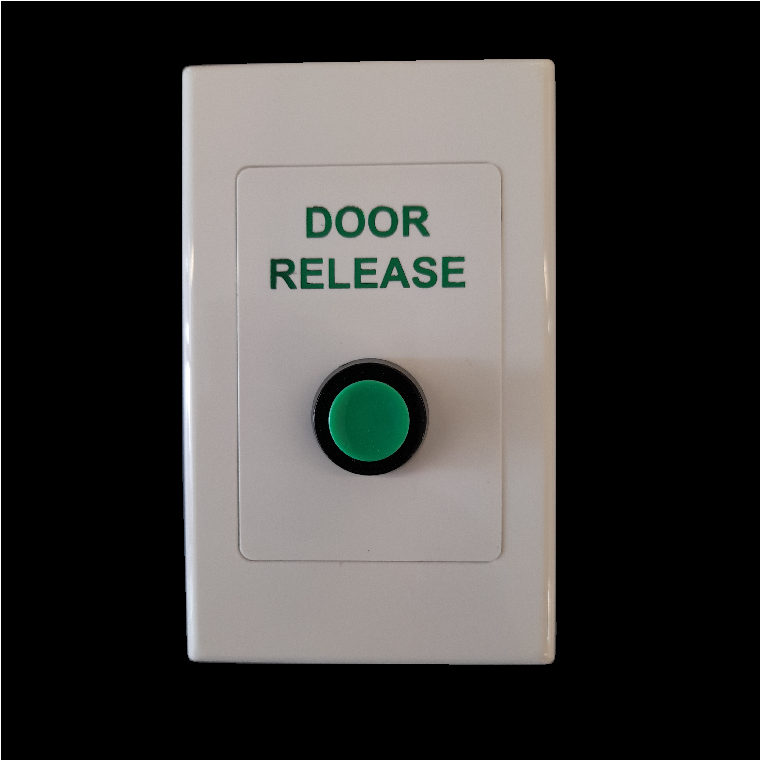AHS Push Button - Full Plate - DOOR RELEASE