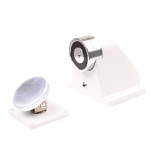 EMH50-FMHD FLOOR MOUNT FIRE DOOR HOLD BACK 12-24VDC 23KG
