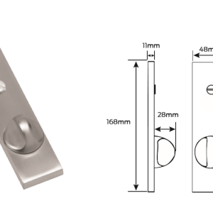 Legge Alpha A704INDS Scar plate Extension with E Turn