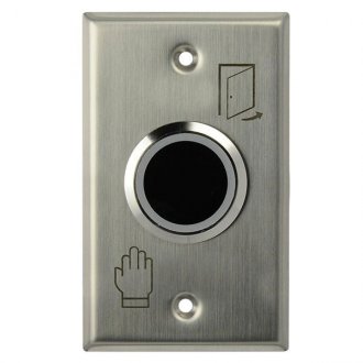 AHS NO TOUCH Button S/S Full Plate (IR800)