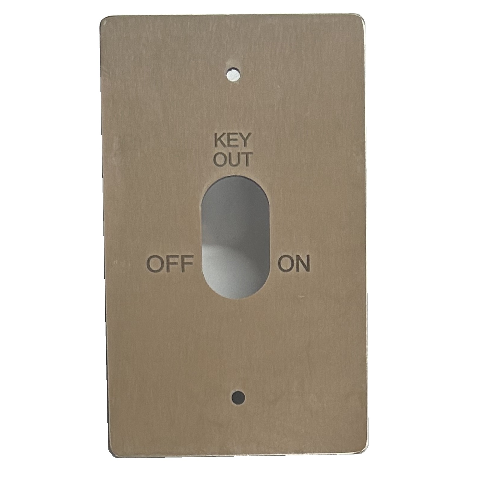 Lock-It-Well - PZ25 Stainless Plate for Mounting Oval 1