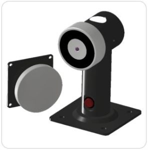 FSH R60PCV-24 Mag Door Holder Floor Mount 24VDC + Extn (OBSOLETE)