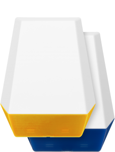 ROSSLARE SA-95L Internal Siren BLUE with LED & Piezo