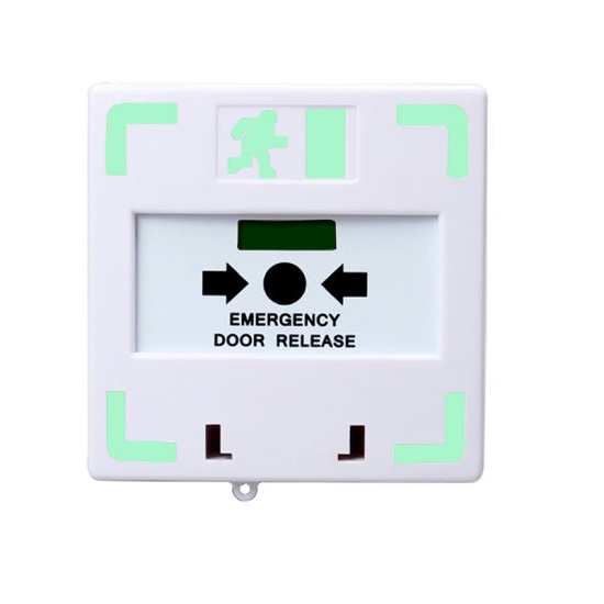 AHS SCP-110-W Reset Call Point - White Surface Mount