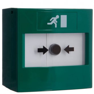 STI RP-GD2-11 Reset Call Point - Green Surface Mount