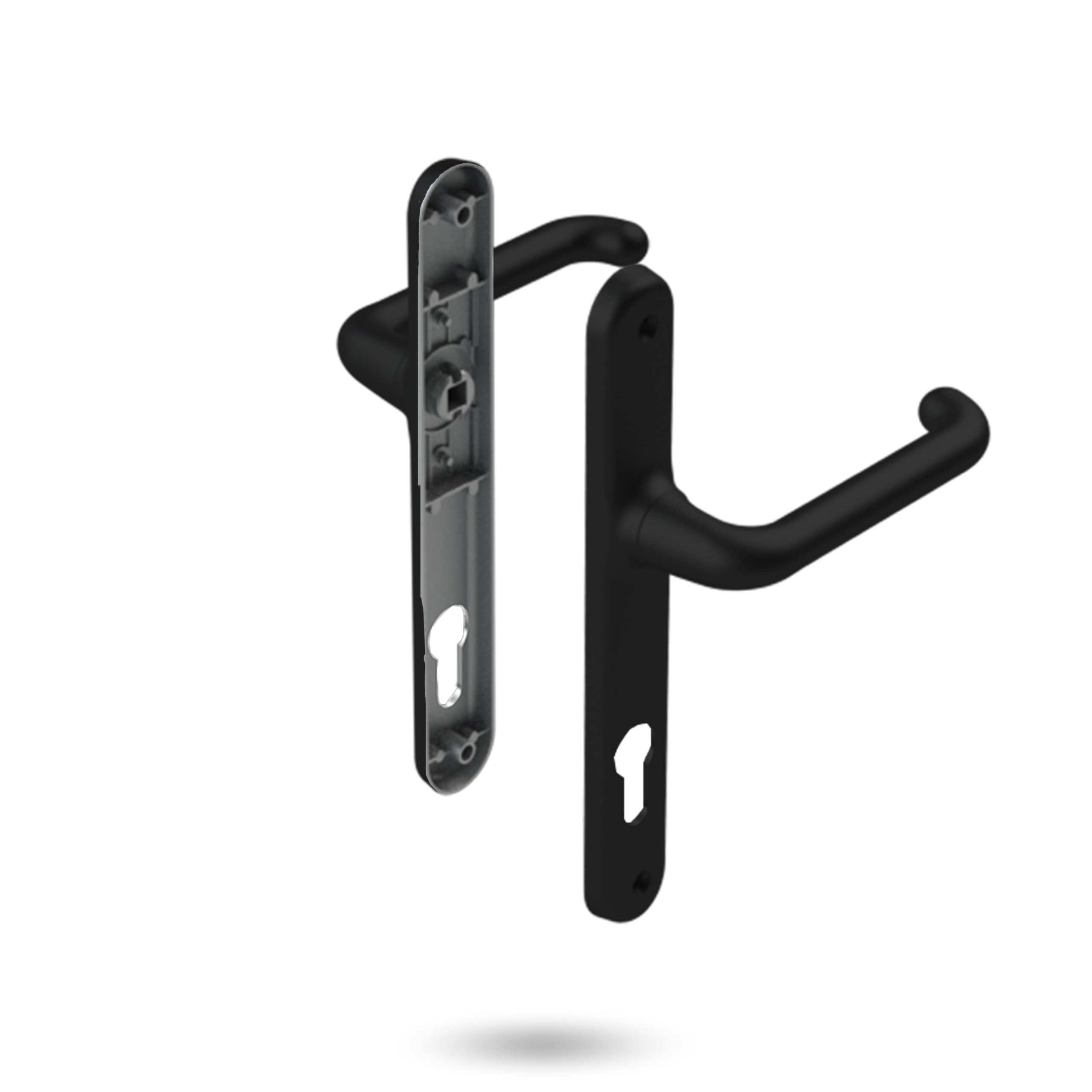 Verona Lever Set (Black) VR10485B
