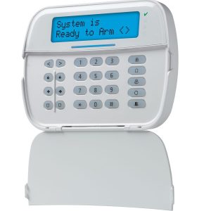 PowerSeries Pro Full Message LCD Hardwired Slim-Line Security Keypad with Prox